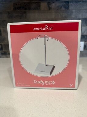 American Girl White Truly Me Doll Display Stand